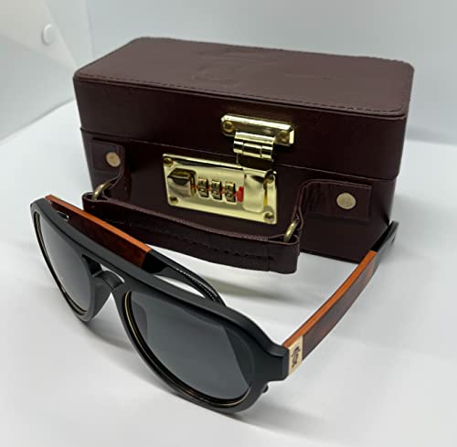 BOSS MADE Views Vintage Luxury Aviator Sunglasses Men